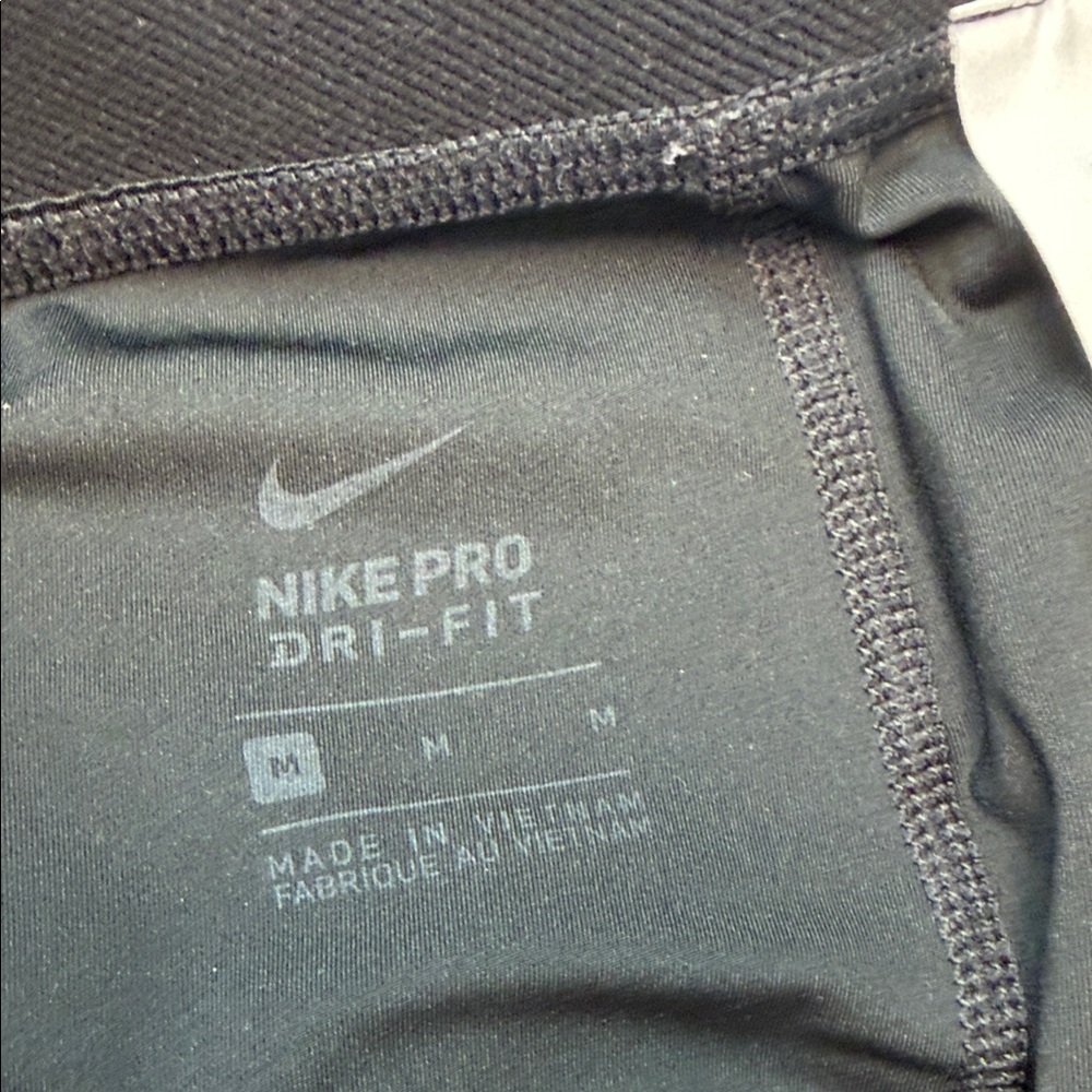 Nike Pro Black Mesh Leggings - image 8